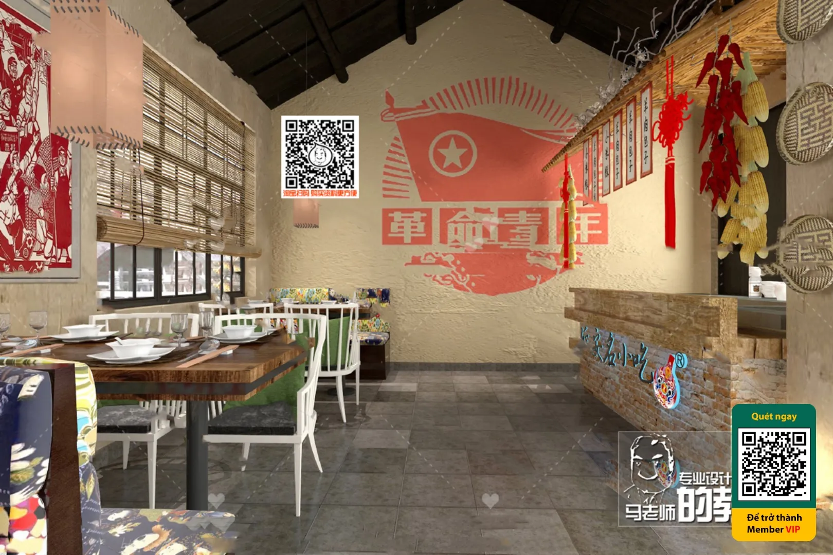 3D SCENES – WABI SABI STYLE – VRAY / CORONA – 3D MODEL – 6012