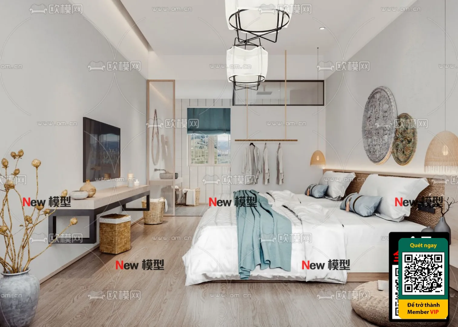 3D SCENES – WABI SABI STYLE – VRAY / CORONA – 3D MODEL – 6032