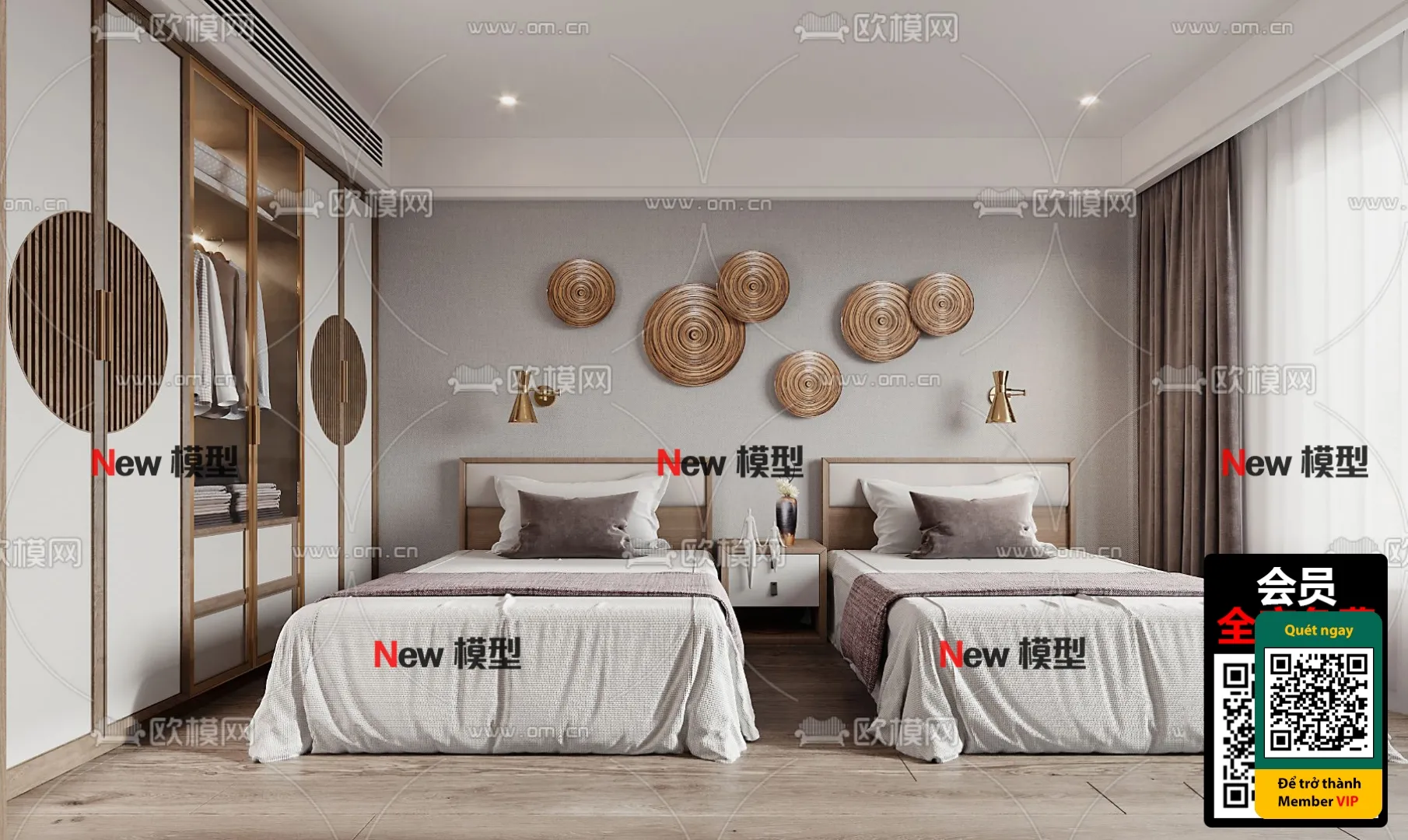 3D SCENES – WABI SABI STYLE – VRAY / CORONA – 3D MODEL – 6041