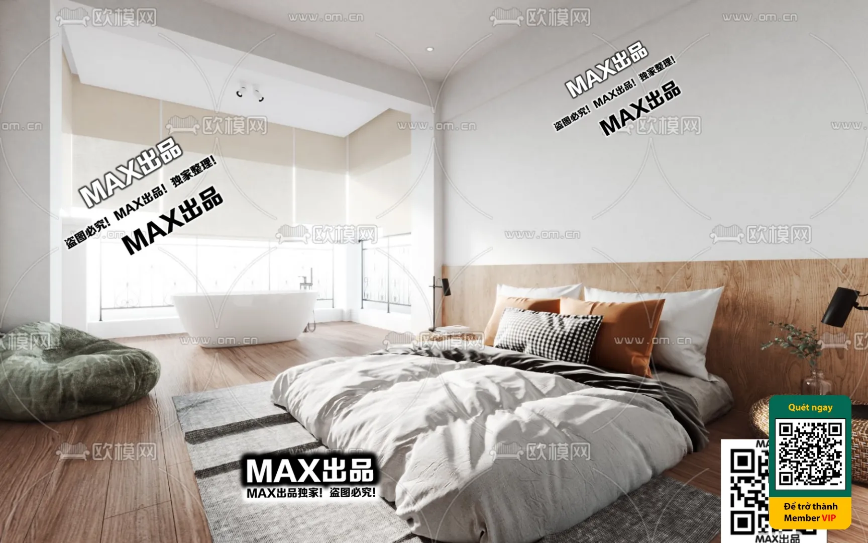 3D SCENES – WABI SABI STYLE – VRAY / CORONA – 3D MODEL – 6058