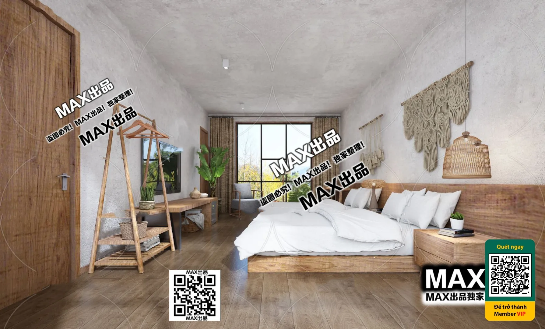 3D SCENES – WABI SABI STYLE – VRAY / CORONA – 3D MODEL – 6072