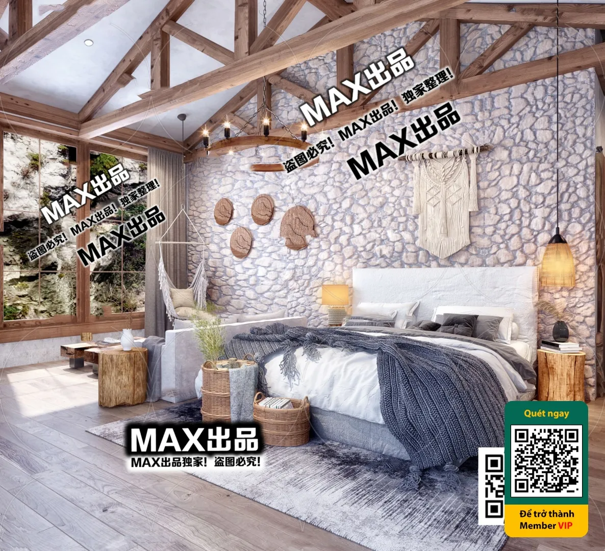 3D SCENES – WABI SABI STYLE – VRAY / CORONA – 3D MODEL – 6079