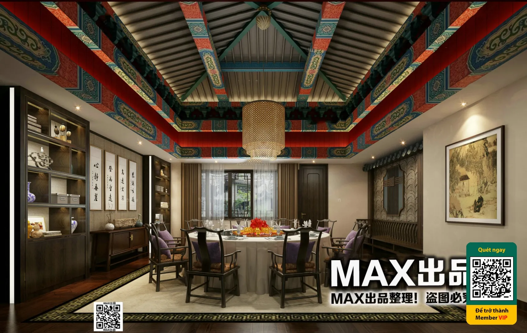 3D SCENES – WABI SABI STYLE – VRAY / CORONA – 3D MODEL – 6108