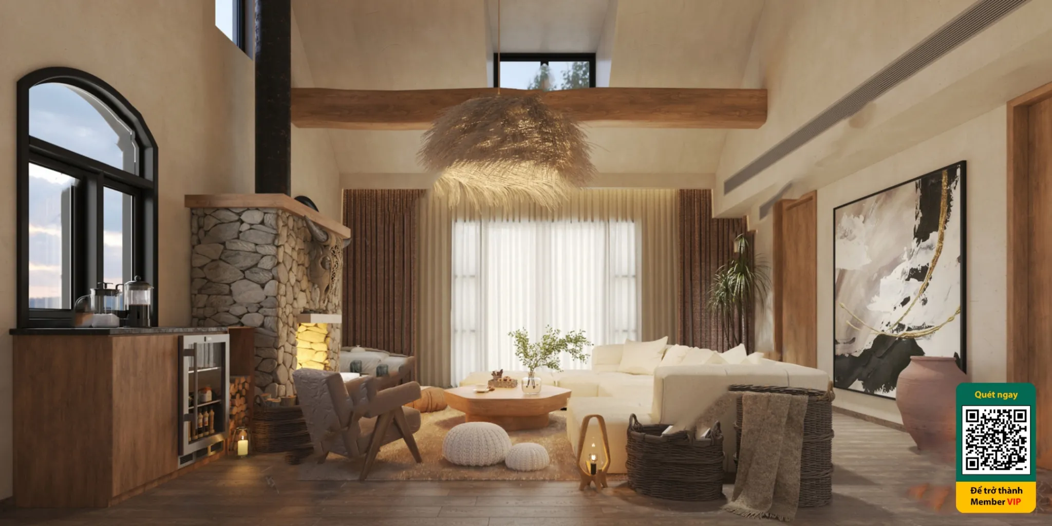 3D SCENES – WABI SABI STYLE – VRAY / CORONA – 3D MODEL – 6172