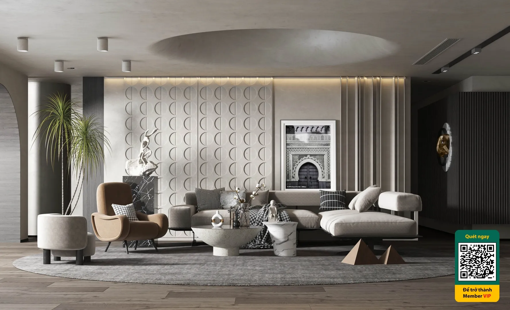 3D SCENES – WABI SABI STYLE – VRAY / CORONA – 3D MODEL – 6195