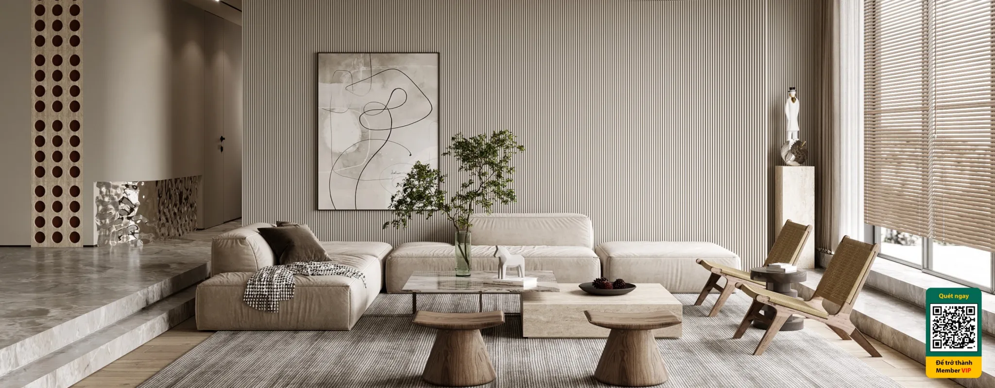 3D SCENES – WABI SABI STYLE – VRAY / CORONA – 3D MODEL – 6209