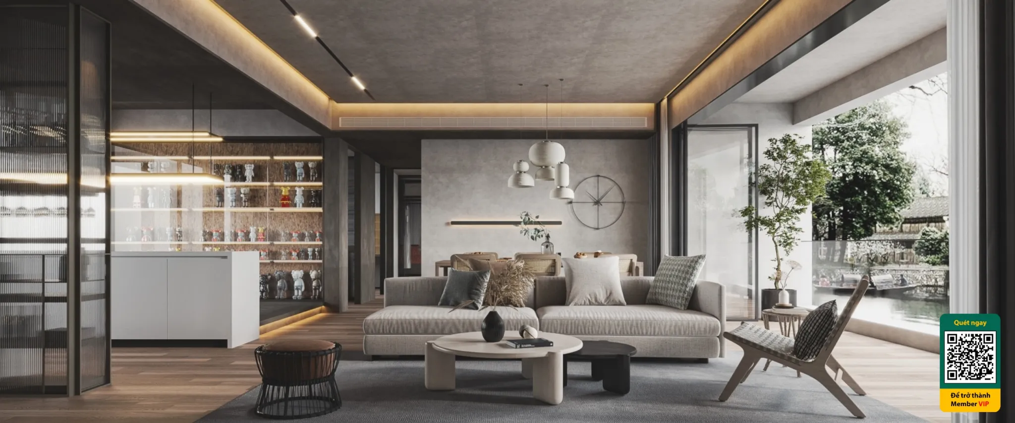 3D SCENES – WABI SABI STYLE – VRAY / CORONA – 3D MODEL – 6215