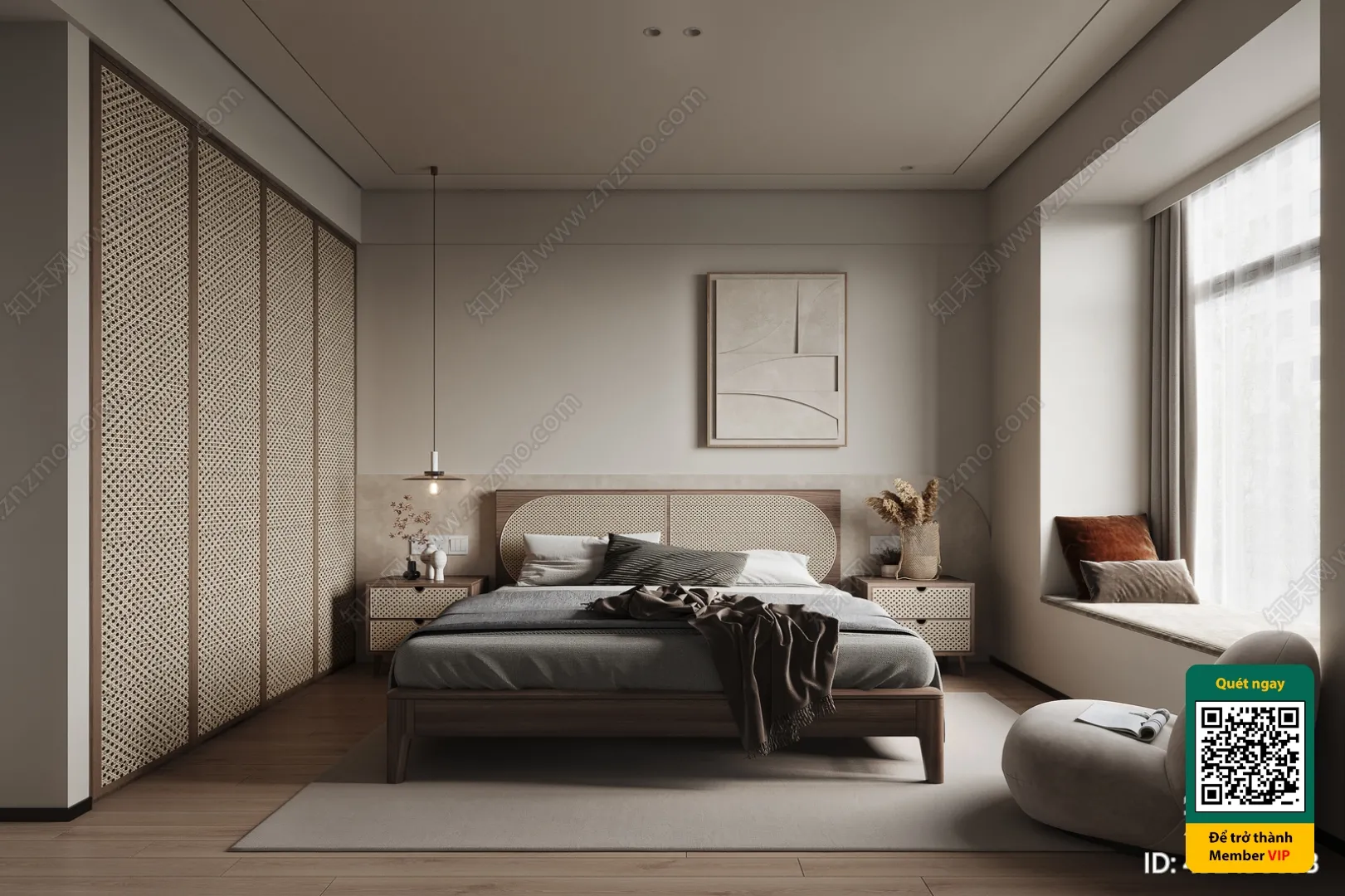 3D SCENES – WABI SABI STYLE – VRAY / CORONA – 3D MODEL – 6217