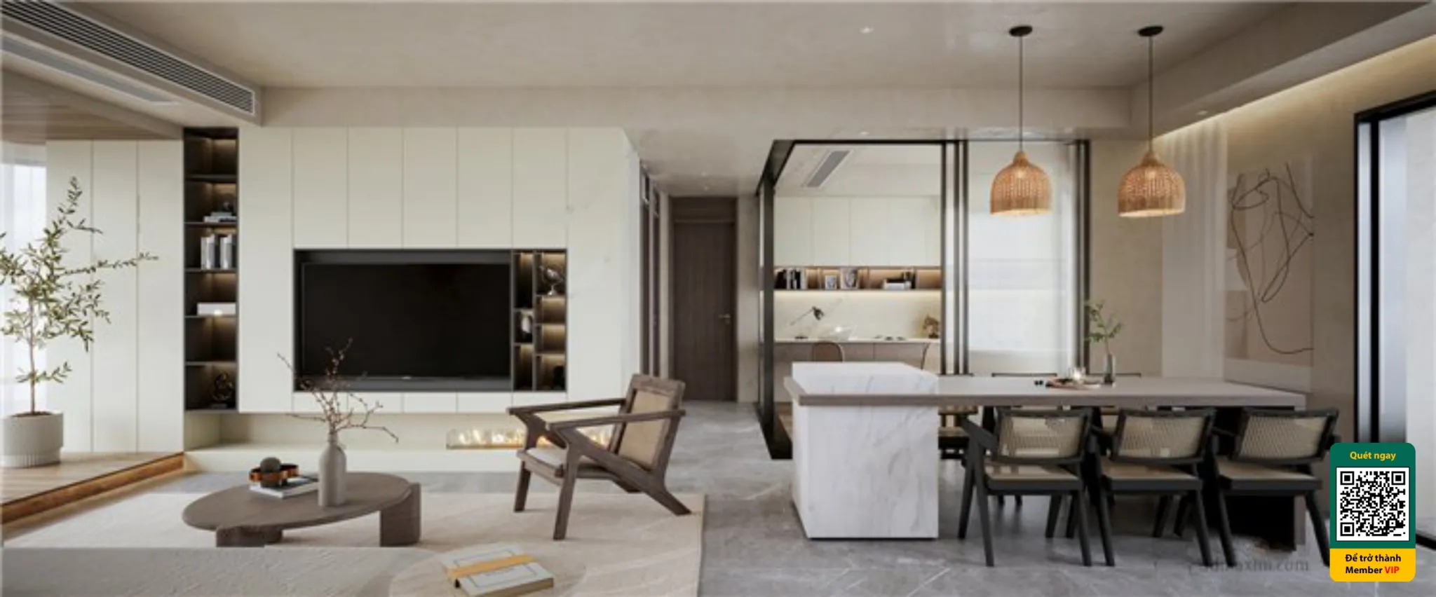 3D SCENES – WABI SABI STYLE – VRAY / CORONA – 3D MODEL – 6236