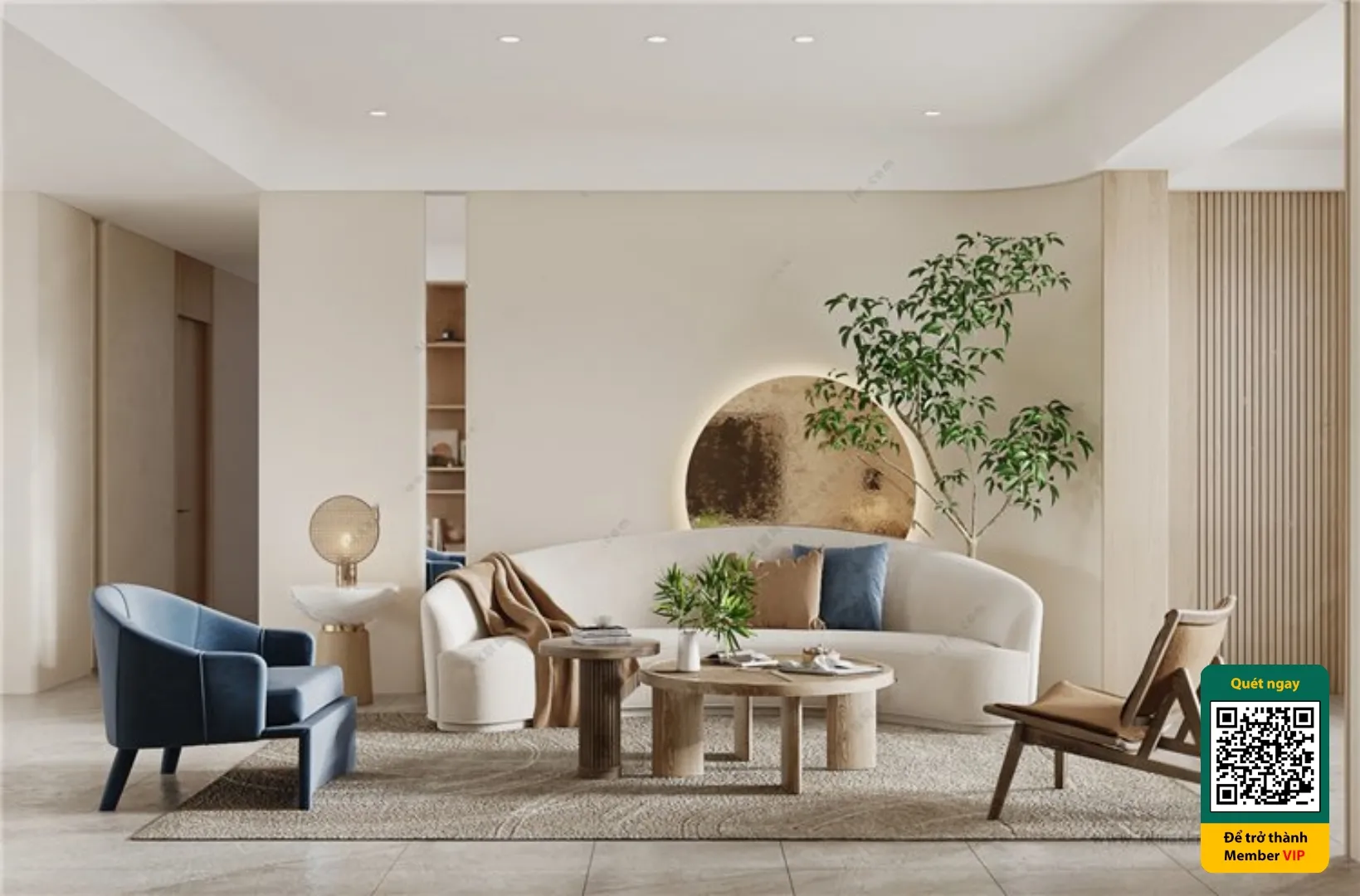 3D SCENES – WABI SABI STYLE – VRAY / CORONA – 3D MODEL – 6242