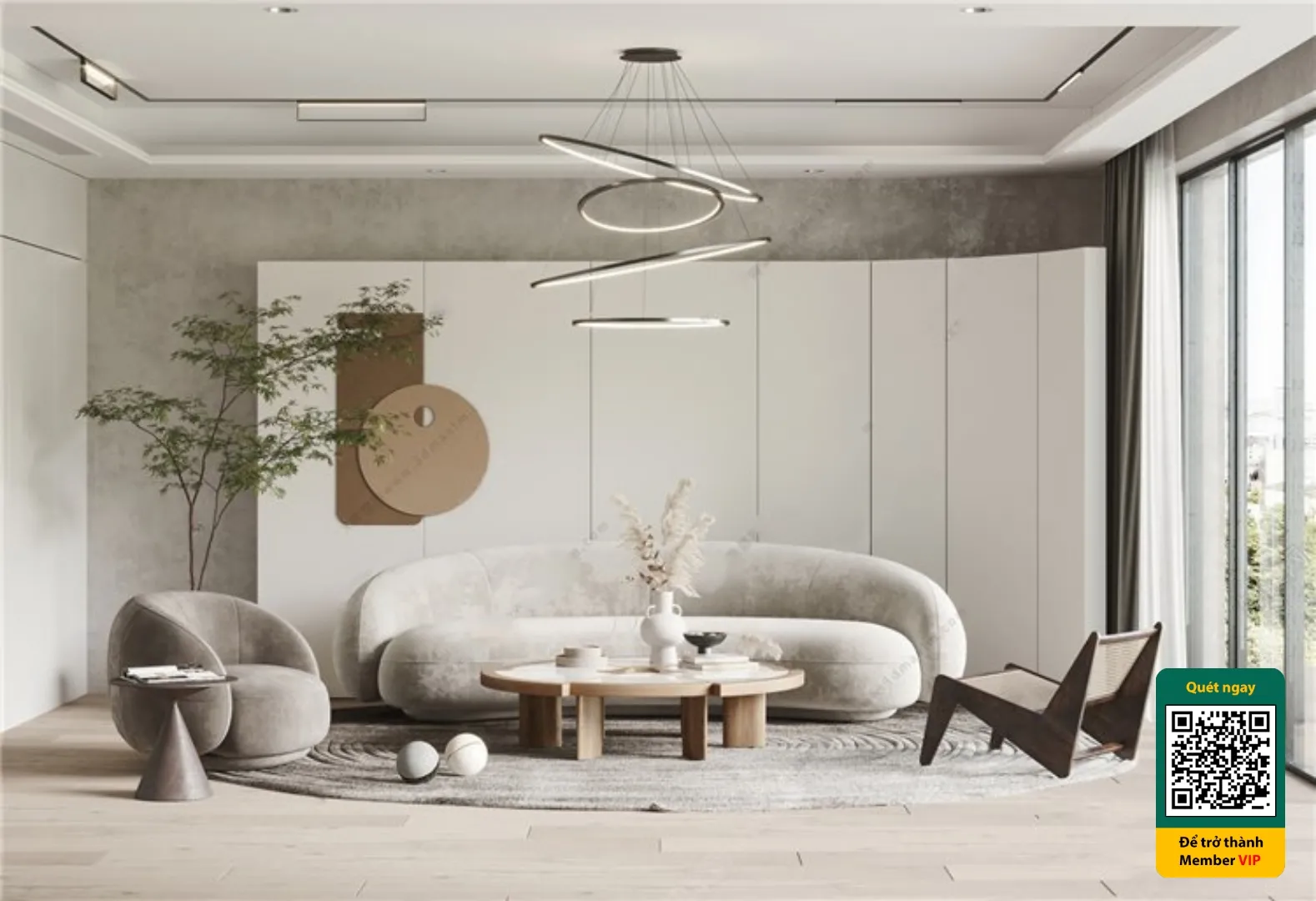 3D SCENES – WABI SABI STYLE – VRAY / CORONA – 3D MODEL – 6243