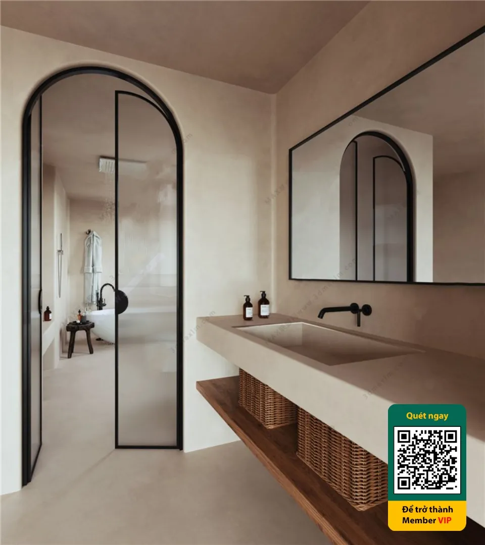 3D SCENES – WABI SABI STYLE – VRAY / CORONA – 3D MODEL – 6244