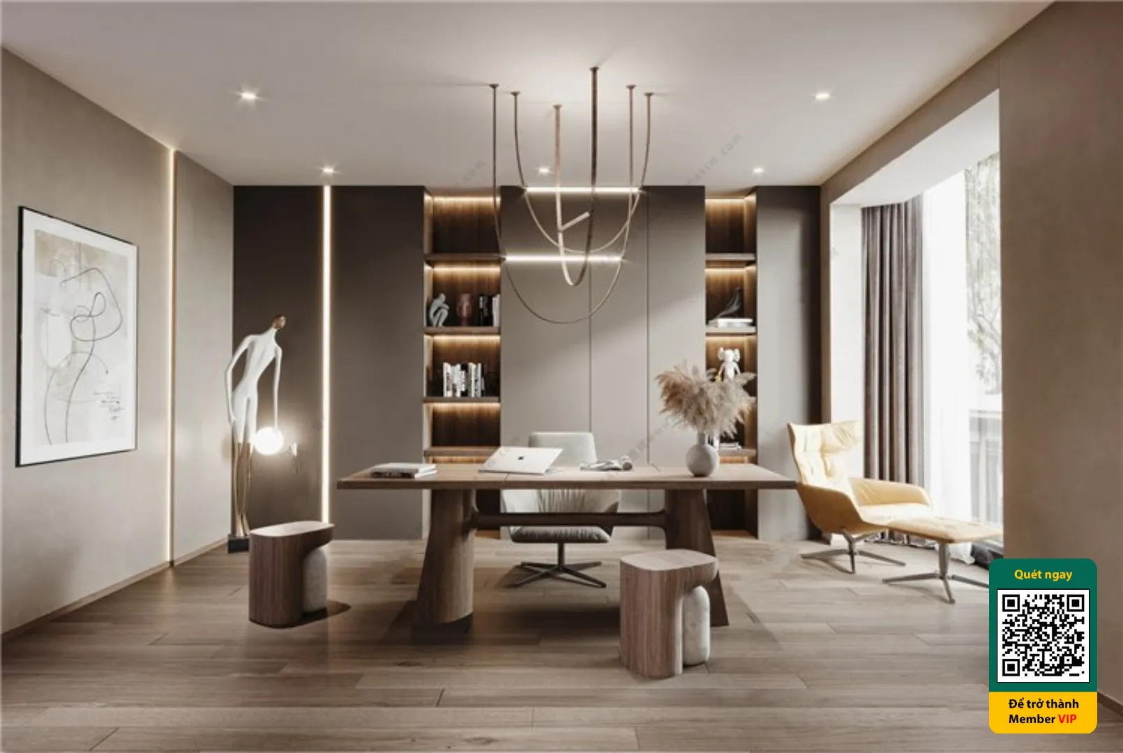 3D SCENES – WABI SABI STYLE – VRAY / CORONA – 3D MODEL – 6248