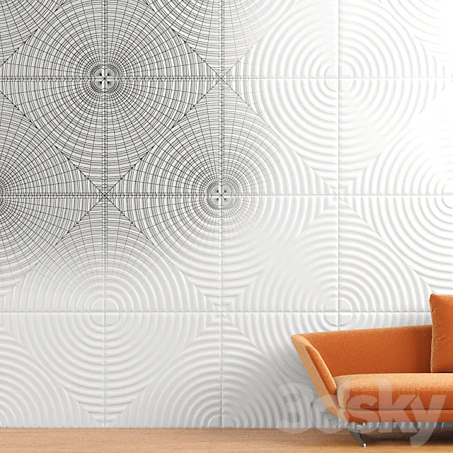 3d wall panel 2 3DModel 3d wall panel 2 3DModel