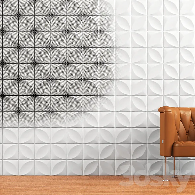 3d wall panel 3D Model 3d wall panel 3D Model
