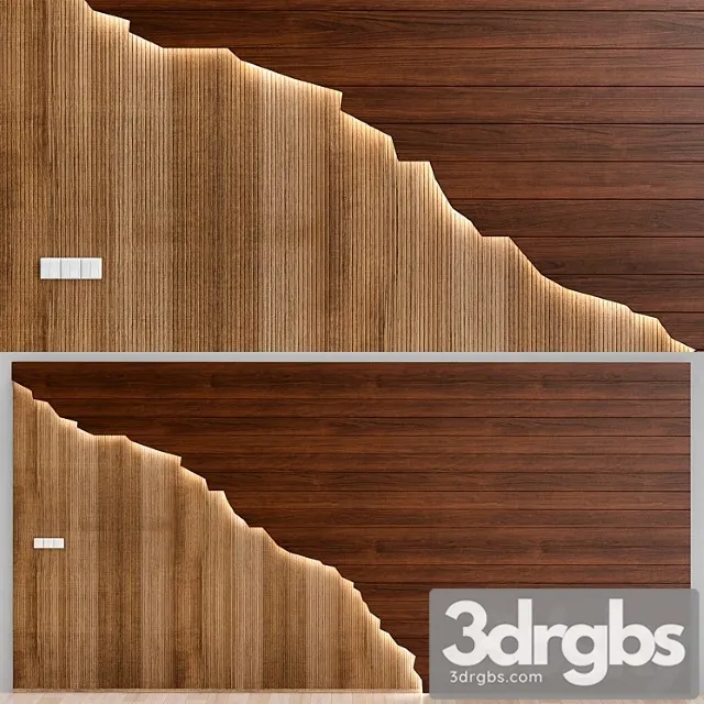 3d wall panel №25 3D Model Download