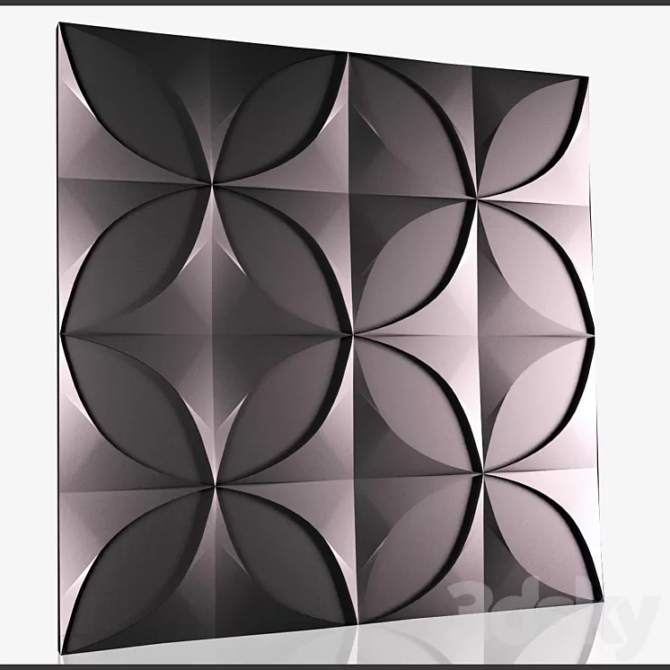 3D Wall Panels 3D Model