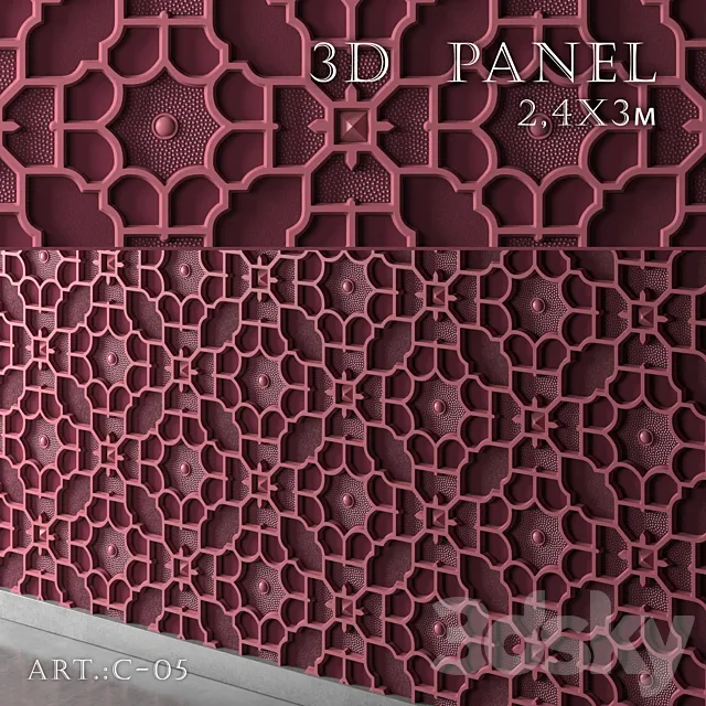 3D_Panel_c05 3D Model