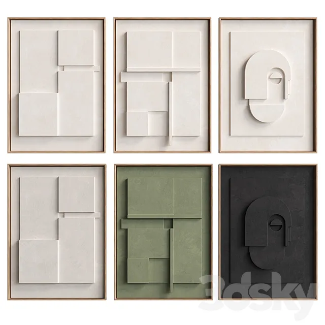 3DArt Relief Atelier Plateau 3D Model