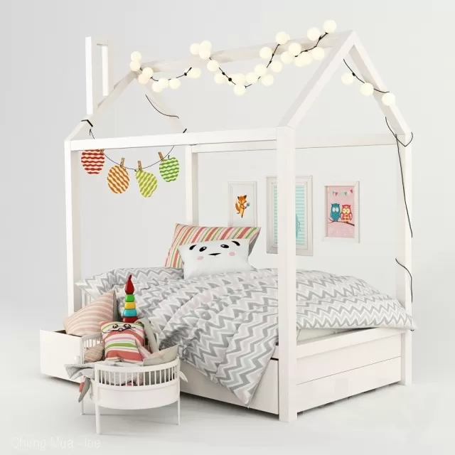 3DSKY FREE – CHILDBED MODELS – No.008