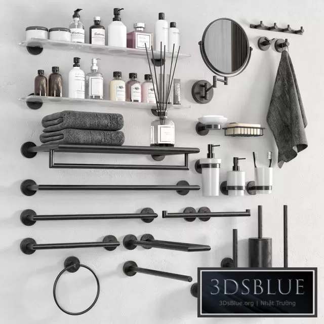 BATHROOM – ACCESSORIES – 3DSKY Models – 1008 BATHROOM – ACCESSORIES – 3DSKY Models – 1008