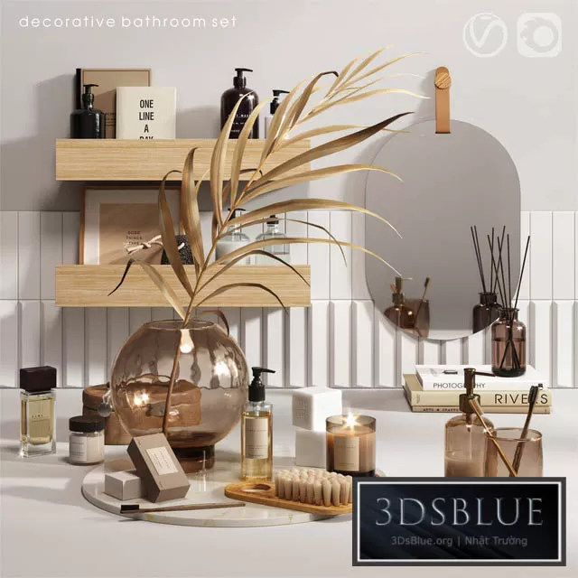 BATHROOM – ACCESSORIES – 3DSKY Models – 1024 BATHROOM – ACCESSORIES – 3DSKY Models – 1024