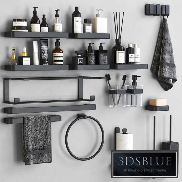 BATHROOM – ACCESSORIES – 3DSKY Models – 1035 BATHROOM – ACCESSORIES – 3DSKY Models – 1035