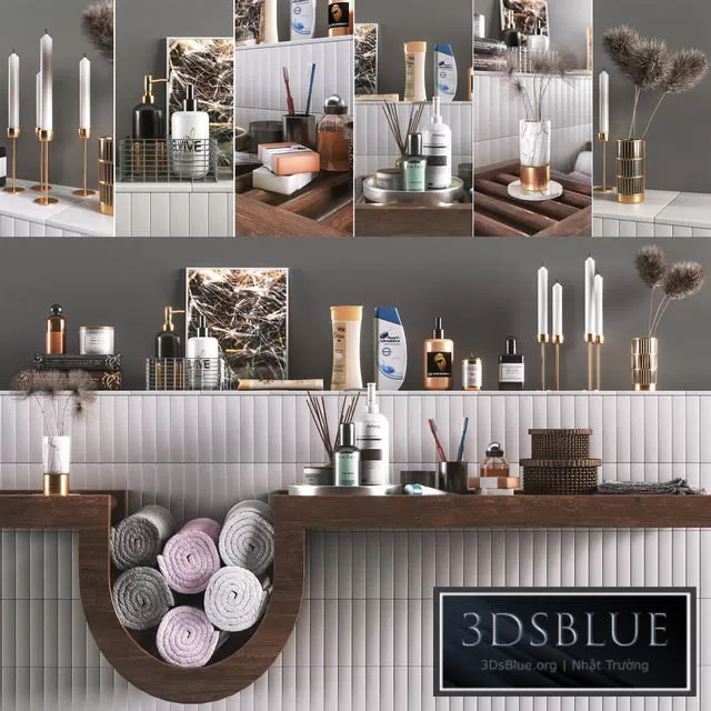 BATHROOM – ACCESSORIES – 3DSKY Models – 1037 BATHROOM – ACCESSORIES – 3DSKY Models – 1037