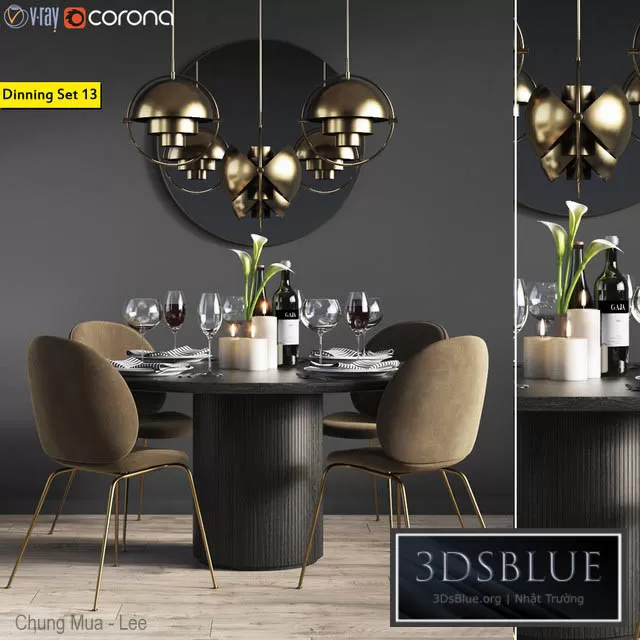 FURNITURE – TABLE CHAIR – 3DSKY Models – 10479 FURNITURE – TABLE CHAIR – 3DSKY Models – 10479