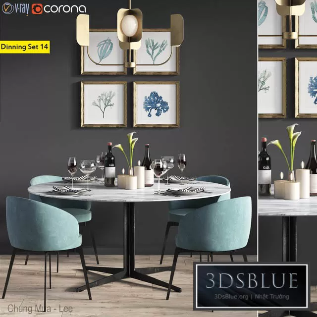 FURNITURE – TABLE CHAIR – 3DSKY Models – 10480 FURNITURE – TABLE CHAIR – 3DSKY Models – 10480