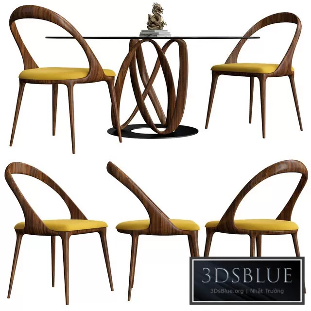 FURNITURE – TABLE CHAIR – 3DSKY Models – 10484 FURNITURE – TABLE CHAIR – 3DSKY Models – 10484