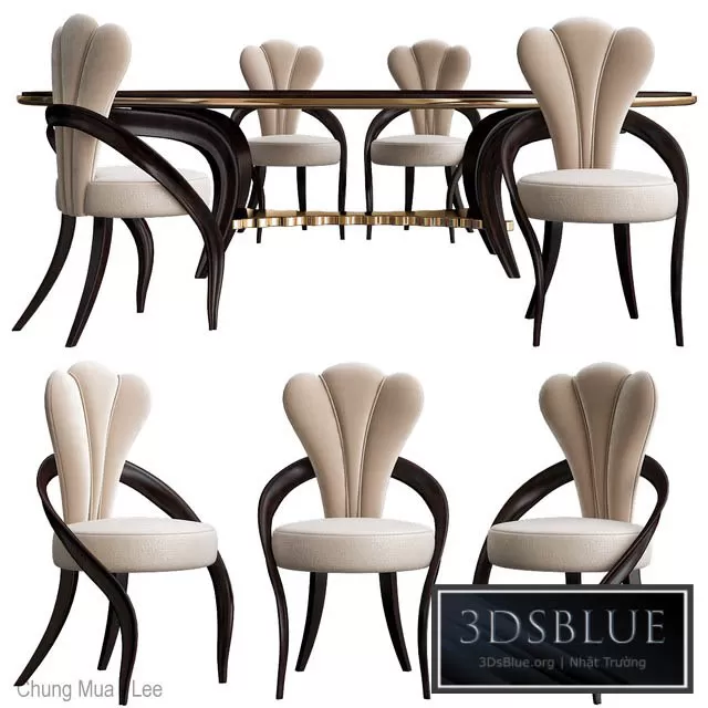 FURNITURE – TABLE CHAIR – 3DSKY Models – 10487 FURNITURE – TABLE CHAIR – 3DSKY Models – 10487