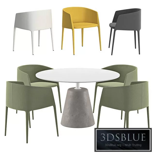 FURNITURE – TABLE CHAIR – 3DSKY Models – 10514