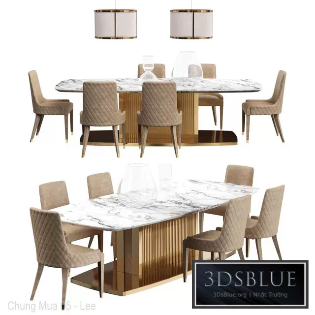 FURNITURE – TABLE CHAIR – 3DSKY Models – 10517