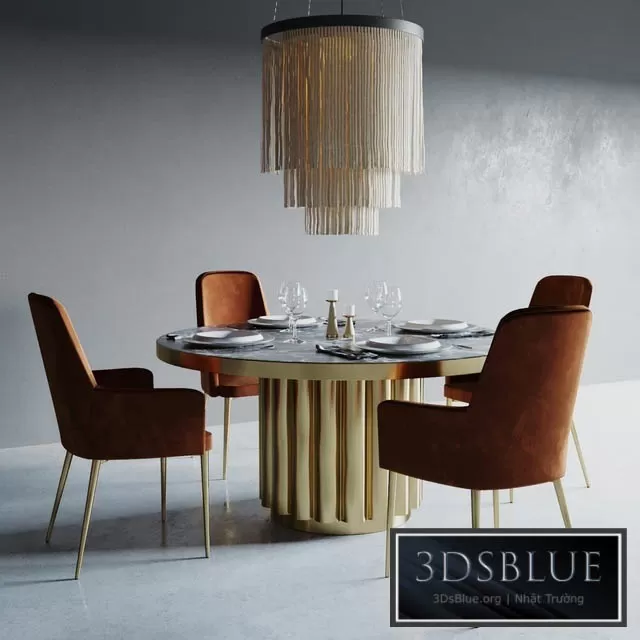 FURNITURE – TABLE CHAIR – 3DSKY Models – 10521