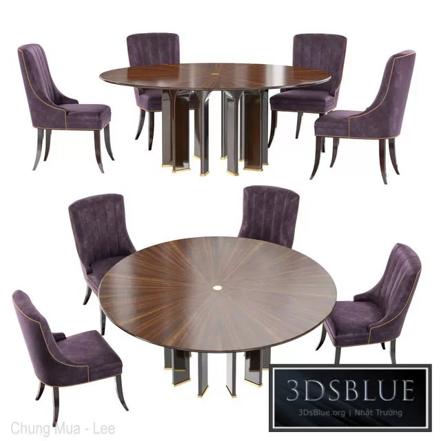 FURNITURE – TABLE CHAIR – 3DSKY Models – 10534