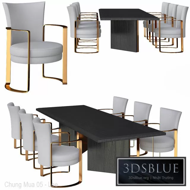 FURNITURE – TABLE CHAIR – 3DSKY Models – 10548