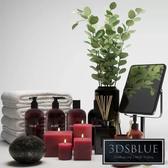 BATHROOM – ACCESSORIES – 3DSKY Models – 1056 BATHROOM – ACCESSORIES – 3DSKY Models – 1056