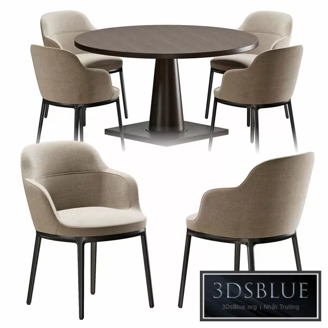 FURNITURE – TABLE CHAIR – 3DSKY Models – 10555