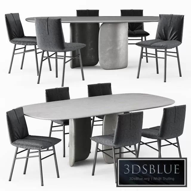 FURNITURE – TABLE CHAIR – 3DSKY Models – 10564