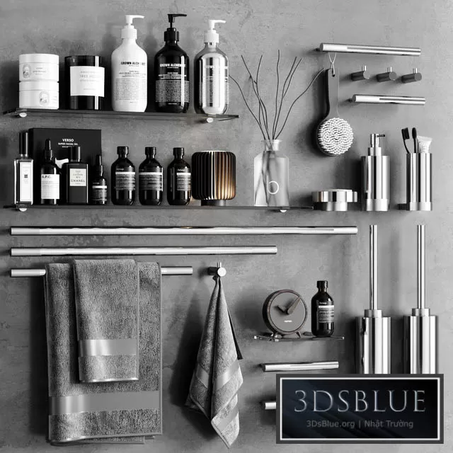 BATHROOM – ACCESSORIES – 3DSKY Models – 1058 BATHROOM – ACCESSORIES – 3DSKY Models – 1058