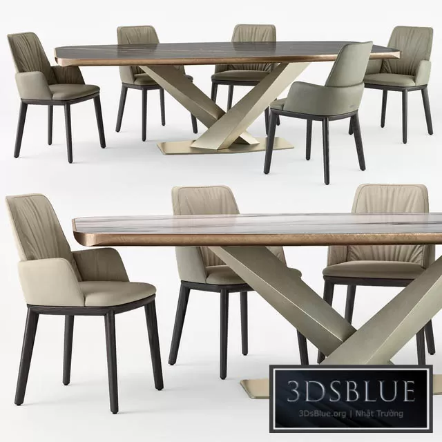 FURNITURE – TABLE CHAIR – 3DSKY Models – 10576