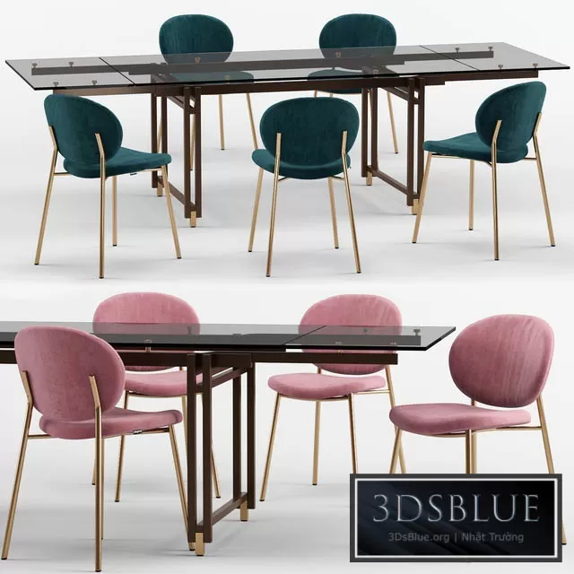 FURNITURE – TABLE CHAIR – 3DSKY Models – 10579