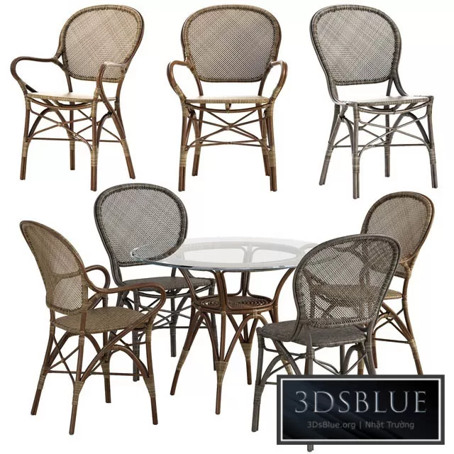 FURNITURE – TABLE CHAIR – 3DSKY Models – 10587