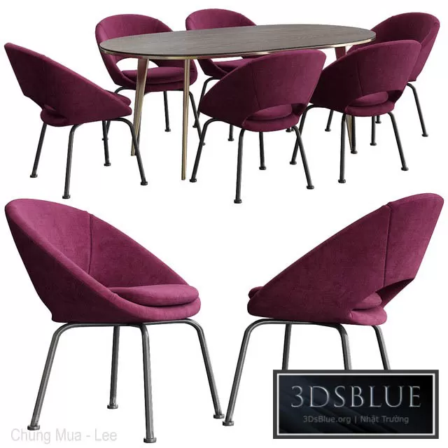 FURNITURE – TABLE CHAIR – 3DSKY Models – 10594