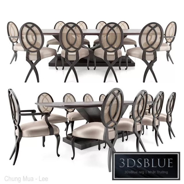 FURNITURE – TABLE CHAIR – 3DSKY Models – 10623 FURNITURE – TABLE CHAIR – 3DSKY Models – 10623