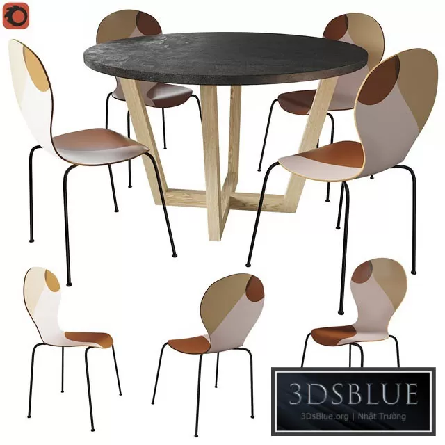 FURNITURE – TABLE CHAIR – 3DSKY Models – 10624 FURNITURE – TABLE CHAIR – 3DSKY Models – 10624
