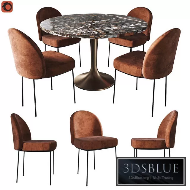 FURNITURE – TABLE CHAIR – 3DSKY Models – 10625 FURNITURE – TABLE CHAIR – 3DSKY Models – 10625