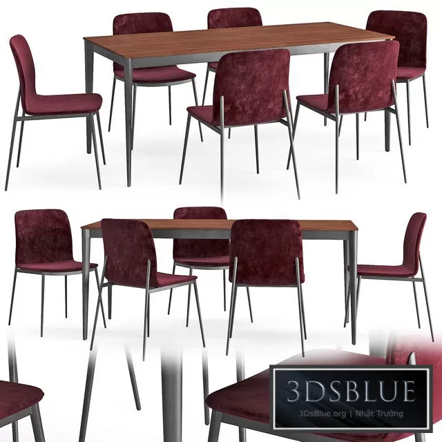 FURNITURE – TABLE CHAIR – 3DSKY Models – 10627 FURNITURE – TABLE CHAIR – 3DSKY Models – 10627