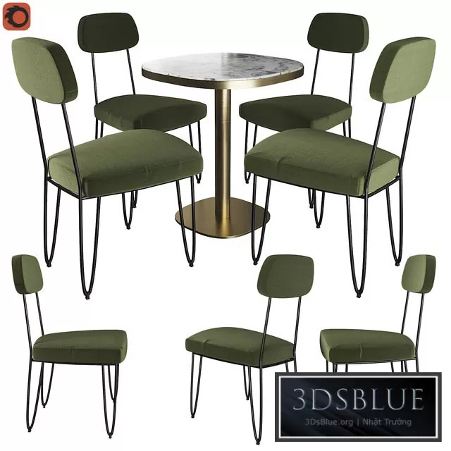FURNITURE – TABLE CHAIR – 3DSKY Models – 10634 FURNITURE – TABLE CHAIR – 3DSKY Models – 10634